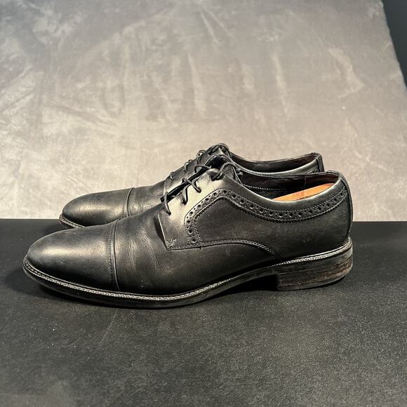 Cole Haan Buckland Cap‑Toe Oxford Men’s 12 M Black Leather Dress Shoes Grand.OS main image 4
